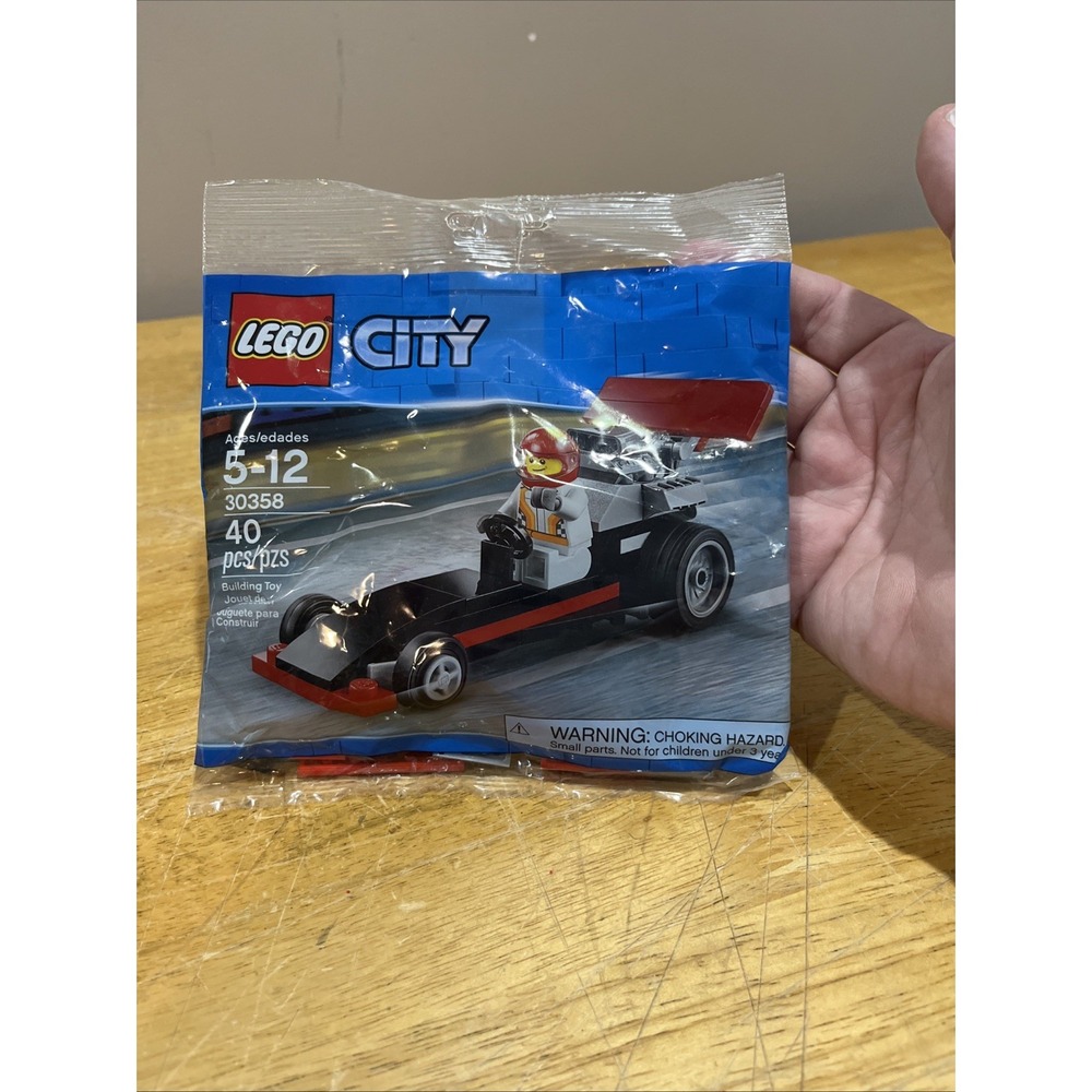 New LEGO City Sealed Polybag set‎ 30358 Dragster